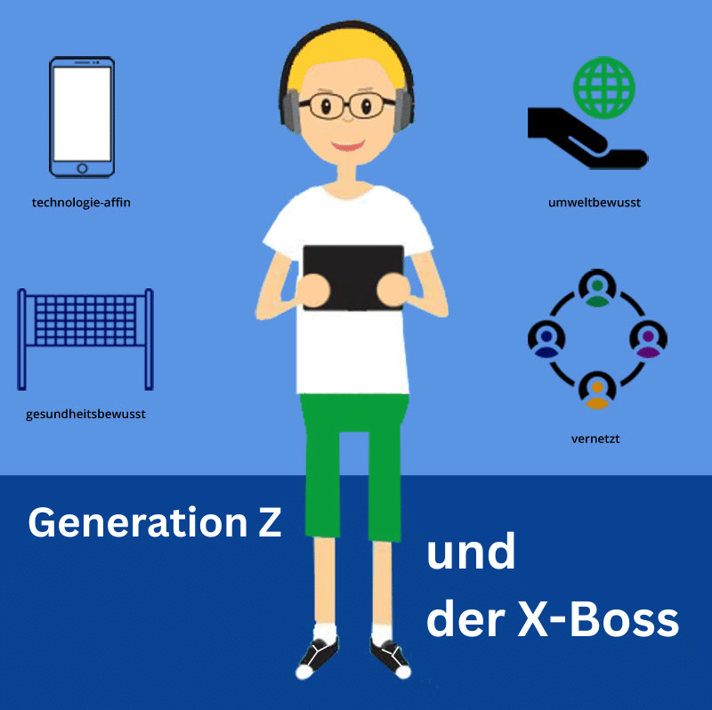 Generation Z und der X-Boss